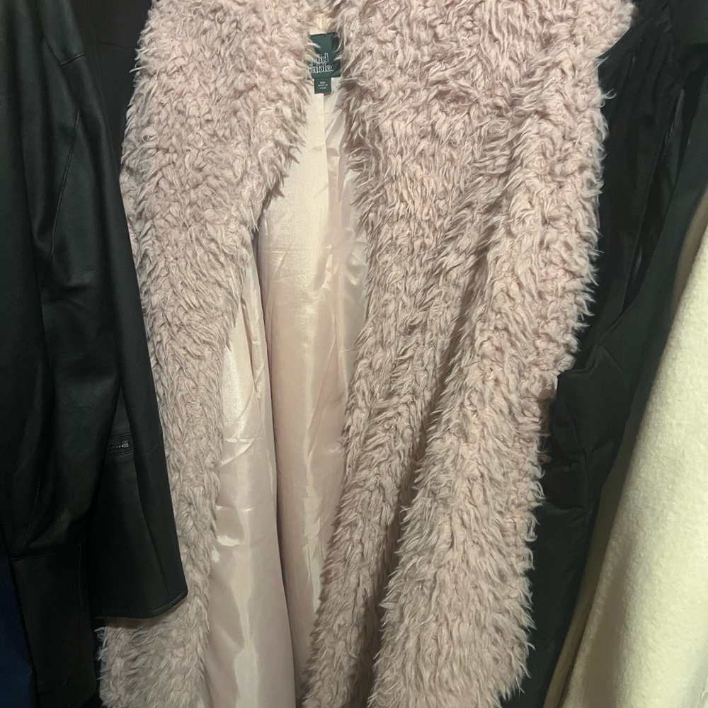 Wild fable fuzzy coat - Picture 2 of 3